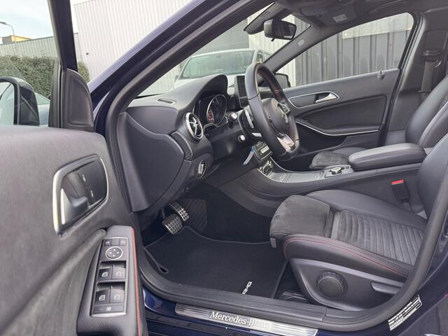 Mercedes-Benz A-KLASSE 180 AMG-Line | Scuifdak| Or.NL-auto-NAP | Automaat | Uniek! Canvasiet Blu