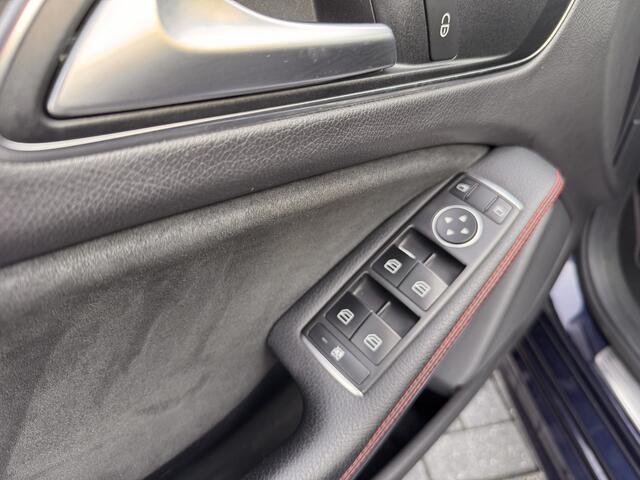 Mercedes-Benz A-KLASSE 180 AMG-Line | Scuifdak| Or.NL-auto-NAP | Automaat | Uniek! Canvasiet Blu