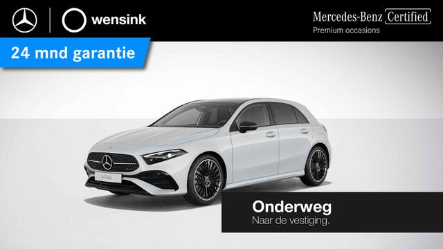 Mercedes-Benz A-KLASSE 250 e Star Edition AMG Line Plus | Night | Panoramadak | Memory | Multibeam | Burmester |