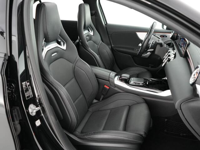 Mercedes-Benz A-KLASSE 45S AMG 485 pk 4MATIC+ Premium Plus |dealer onderhouden|Brabus verlagingsset|Milltek downpipe|schaalstoelen|panoramadak|Burmester|Aero pakket|memory|K&N luchtfilter|