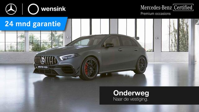 Mercedes-Benz A-KLASSE AMG 45 S 4MATIC+ | Headup display | Night | AMG Aerodynamica pakket | Memory | Panoramadak |