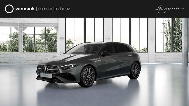 Mercedes-Benz A-KLASSE 250e Business Solution AMG | Night | AMG-line plus | Panoramadak | Head-up display | Memory stoelen | 360 camera | Sfeerverlichting | Multibeam LED |