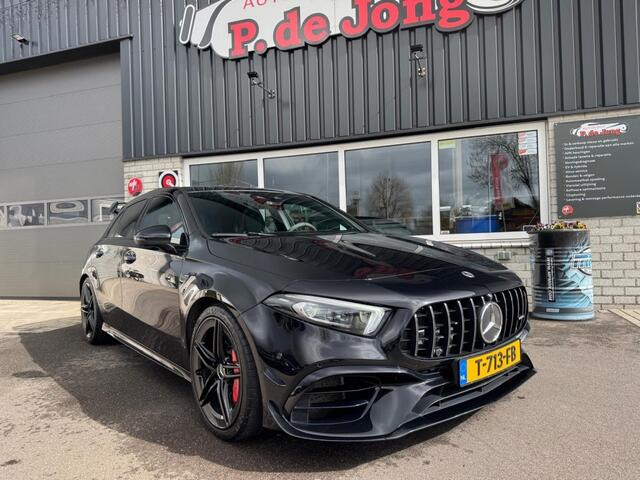 Mercedes-Benz A-KLASSE A45 S AMG Aeropakket Panorama Kuipstoelen Burmester 360 ACC Bom vol!