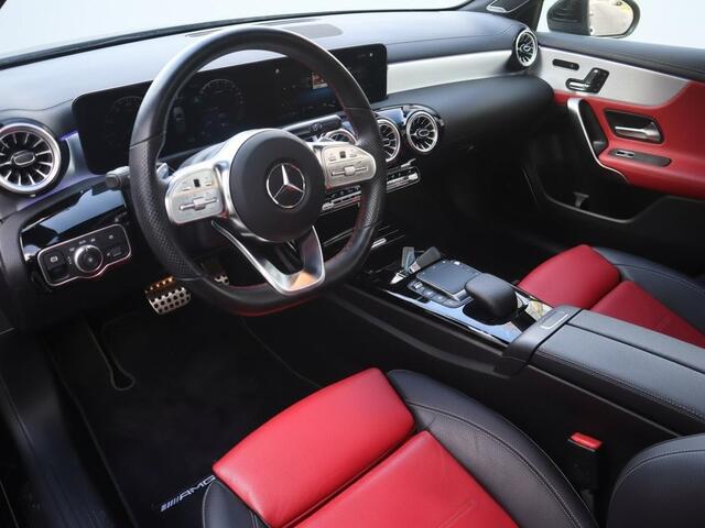 Mercedes-Benz A-KLASSE 250 e AMG-Line | Clima | Cruise | Multimedia/Navi | Pano | Leder | Stoelverwarming | Memory Seats | PDC + 360 Camera |