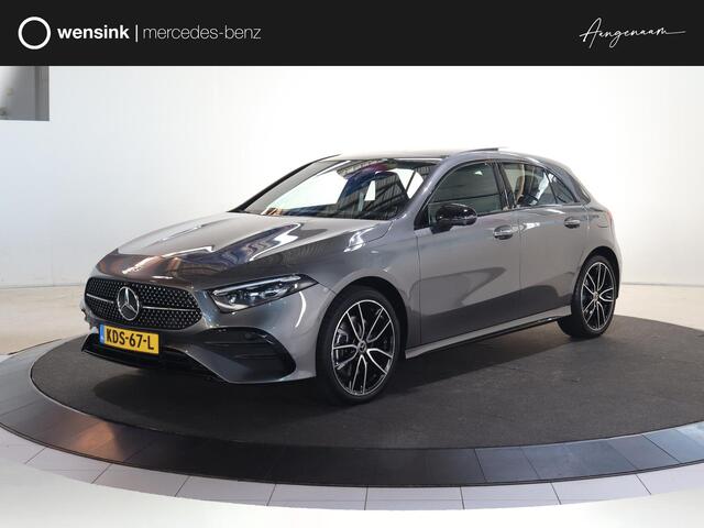 Mercedes-Benz A-KLASSE 250e Business Solution AMG | Night | AMG-line plus | Panoramadak | Head-up display | Memory stoelen | 360 camera | Sfeerverlichting | Multibeam LED |