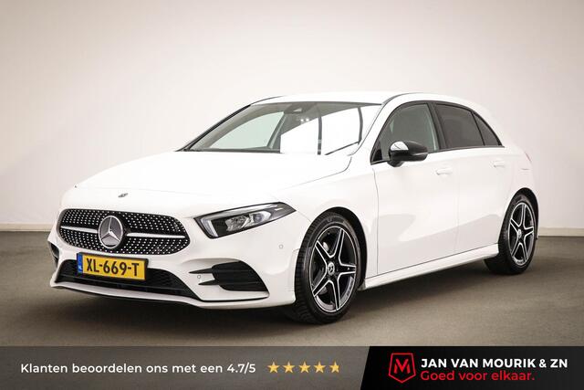 Mercedes-Benz A-KLASSE 180 Business Solution AMG Night Upgrade | HALF LEDER | STOELVERWARMING | APPLE | SFEERVERLICHTING