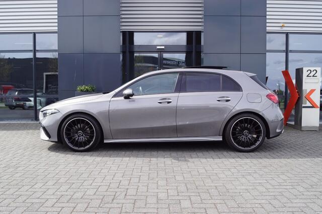 Mercedes-Benz A-KLASSE 200 AMG LINE / Panodak / Head-up/ Memory stoelen/ LED/Trekhaak afnb.