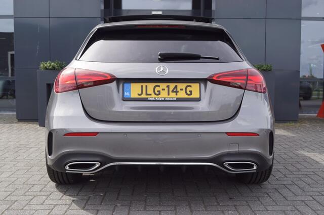 Mercedes-Benz A-KLASSE 200 AMG LINE / Panodak / Head-up/ Memory stoelen/ LED/Trekhaak afnb.
