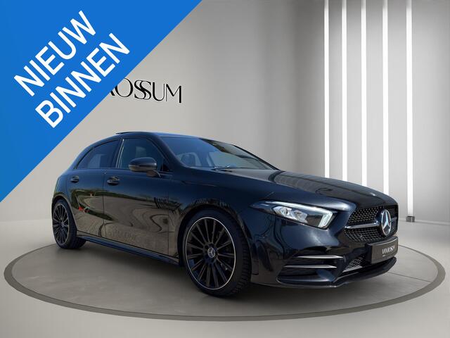 Mercedes-Benz A-KLASSE 180 Business Solution AMG Pano | Stoelverwarming | 19 "| Parksensors V+A | Widescreen | Led | Camera |
