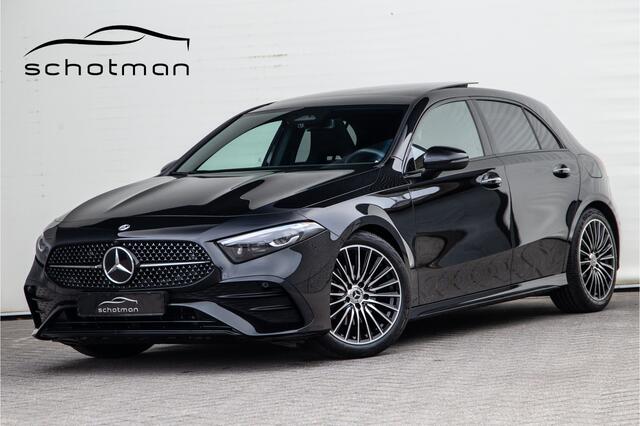 Mercedes-Benz A-KLASSE 180 AMG Nightpakket, Pano, Widescreen, Sfeerverlichting 19"
