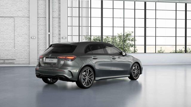 Mercedes-Benz A-KLASSE 250e Business Solution AMG | Night | AMG-line plus | Panoramadak | Head-up display | Memory stoelen | 360 camera | Sfeerverlichting | Multibeam LED |