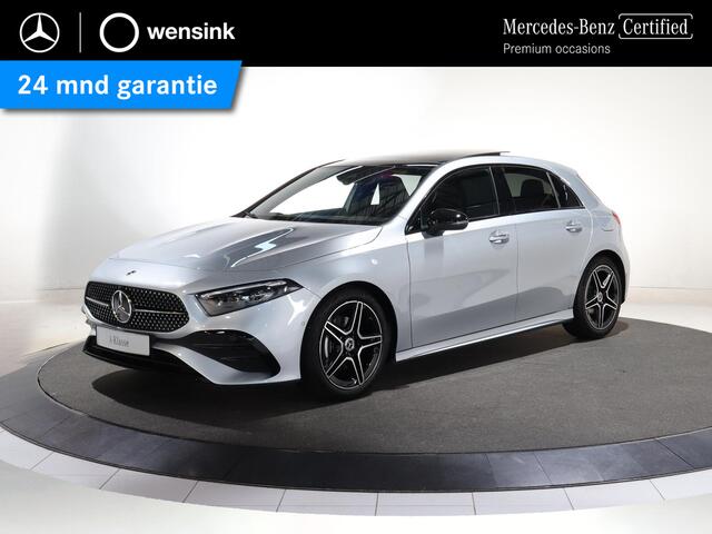Mercedes-Benz A-KLASSE 180 Star Edition AMG Line | Nightpakket | Sfeerverlichting | MULTIBEAM LED | Stoelverwarming |