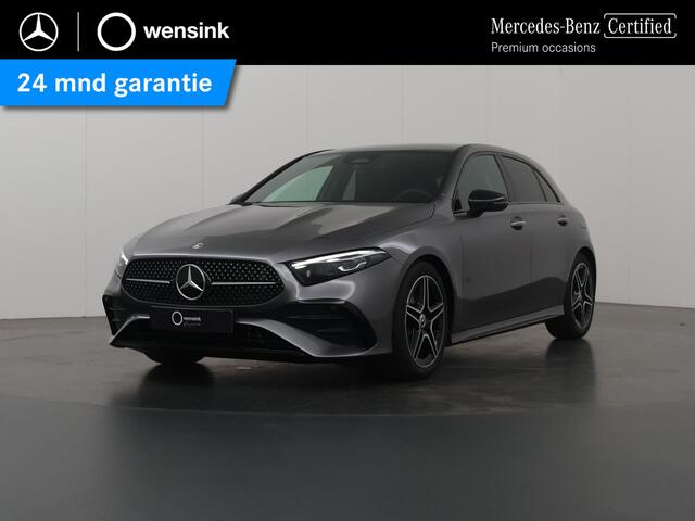 Mercedes-Benz A-KLASSE 180 Star Edition AMG Line | Night | Multibeam | Panoramadak | Sfeerverlichting | Stoelverwarming | Achteruitrijcamera |