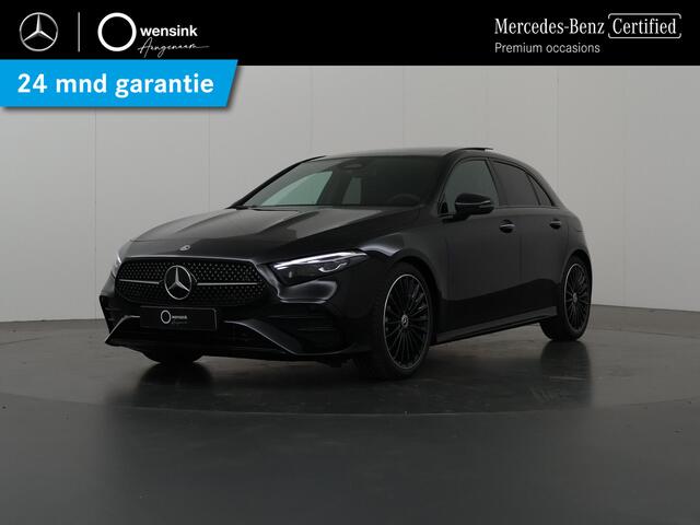 Mercedes-Benz A-KLASSE 180 Star Edition AMG Line 180 Star Edition AMG Line Plus | Night | Panoramadak | Multispaaks velgen | Stoelverwarming | Sfeerverlichting |