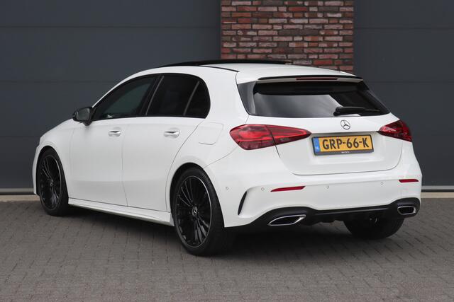 Mercedes-Benz A-KLASSE 250 4MATIC AMG Line | 224pk | Panoramadak | Memory | Burmester | Camera | Standkachel | Keyless Go | Apple Carplay | Nightpakket | Verwarmd Stuurwiel |