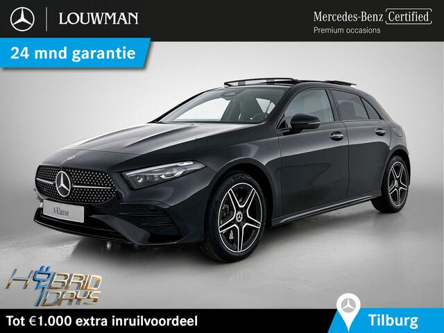 Mercedes-Benz A-KLASSE 250 e Business Solution AMG | Nightpakket | Advanced sound system | Dodehoekassistent | Panoramaschuifdak | Smartphone-integratie | |