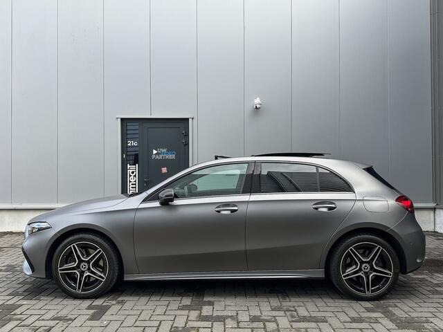 Mercedes-Benz A-KLASSE 250 e AMG Line Matgrijs | Pano | 360 | Headup | Matrix | 1e eig | 12 maanden Garantie