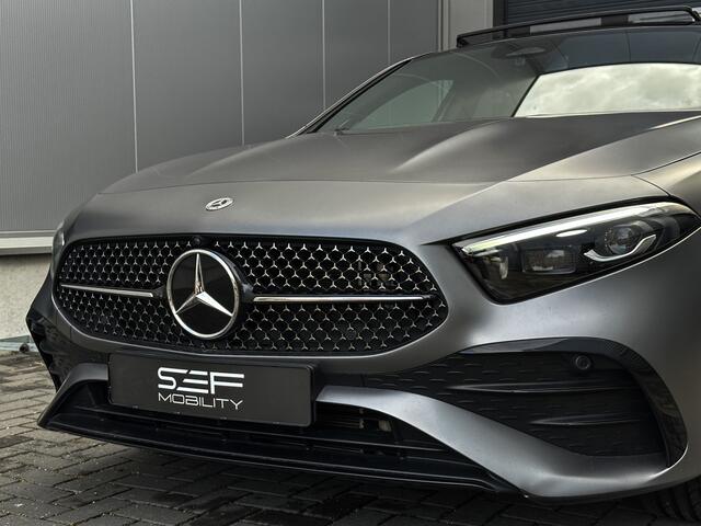 Mercedes-Benz A-KLASSE 250 e AMG Line Matgrijs | Pano | 360 | Headup | Matrix | 1e eig | 12 maanden Garantie