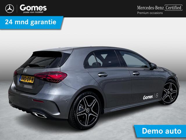 Mercedes-Benz A-KLASSE 180 Star Edition AMG | Night Pakket | Apple CarPlay | Android Auto | Sfeerverlichting | Stoelverwarming | Parkeersensoren | Achteruitrijcamera | Elektrisch Inklapbare Buitenspiegels