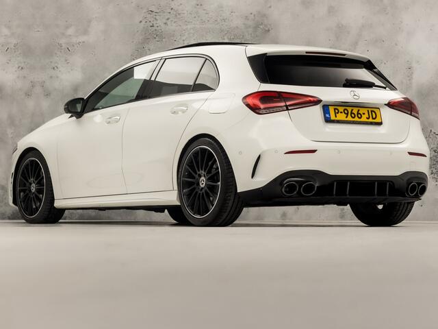 Mercedes-Benz A-KLASSE 250 AMG Sport 224Pk Automaat (PANORAMADAK, MEMORY SEATS, 360 CAMERA, BURMESTER, GROOT NAVI, SFEERVERLICHTING, WIDESCREEN, ADAPTIVE CRUISE, NIEUWSTAAT)