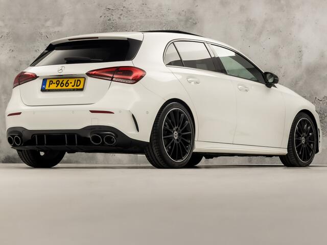 Mercedes-Benz A-KLASSE 250 AMG Sport 224Pk Automaat (PANORAMADAK, MEMORY SEATS, 360 CAMERA, BURMESTER, GROOT NAVI, SFEERVERLICHTING, WIDESCREEN, ADAPTIVE CRUISE, NIEUWSTAAT)