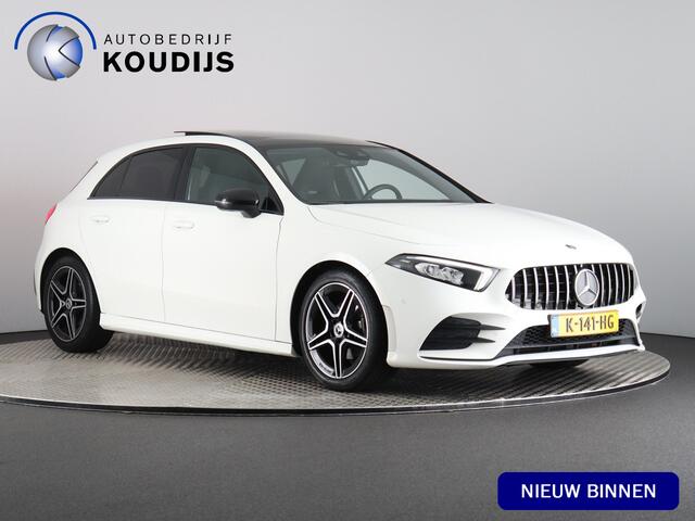 Mercedes-Benz A-KLASSE 180 Premium Plus AMG (Pano / Night Pakket / Sfeerverlichting / Camera / Blindspot / Burmester)