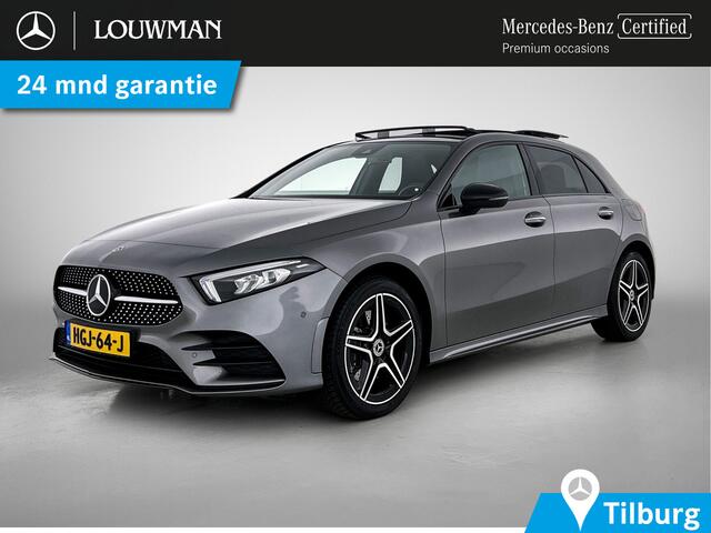 Mercedes-Benz A-KLASSE 250 e AMG Plug-In Hybride | AMG-Line interieur | AMG- Line Exterieur | Achteruitrijcamera | Panorama schuifkanteldak | Sfeerverlichting | Stoelverwarming | navigatie| 24 maanden Certified Mercedes-benz garantie