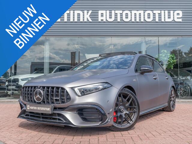Mercedes-Benz A-KLASSE AMG 45 S 4MATIC+ Premium Plus | Schaalstoelen | Hud | Pano | Dealer onderhouden