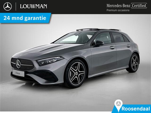 Mercedes-Benz A-KLASSE 180 Business Solution AMG | Nightpakket | Parkeerpakket met achteruitrijcamera | KEYLESS GO | Sfeerverlichting | MULTIBEAM LED | Extra USB-poorten | Verwarmde stoelen vooraan |