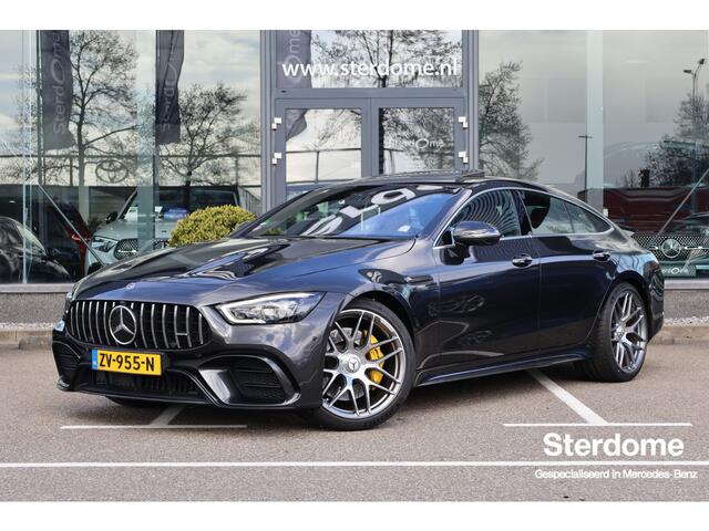Mercedes-Benz AMG-GT 4-Door Coupe AMG 53 4MATIC+ Premium Plus I Performance stoelen I Achteras besturing I Luchtvering I Schuifdak I 360 camera I Distronic I Burmester I Head-up I Carbon pakket I I Nederlandse auto I 4 zitter I 1e eigenaar I Bruin leder I BTW auto I