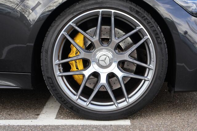 Mercedes-Benz AMG-GT 4-Door Coupe AMG 53 4MATIC+ Premium Plus I Performance stoelen I Achteras besturing I Luchtvering I Schuifdak I 360 camera I Distronic I Burmester I Head-up I Carbon pakket I I Nederlandse auto I 4 zitter I 1e eigenaar I Bruin leder I BTW auto I