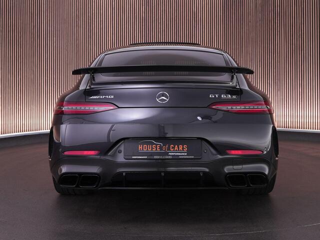 Mercedes-Benz AMG-GT 4-Door Coupe 63S AMG 640pk 4MATIC+ Premium Plus |Org NL|1e lak|dealer onderhouden|schuif/kantel|Burmester|keramisch|track pace|HUD|memory|Carbon exterieur|Carbon interieur|luchtvering|360 camera|21"|