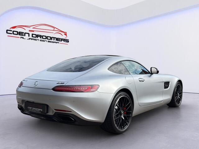 Mercedes-Benz AMG-GT 4.0 S |Lederen stoelen met memory|Burmester Audio|Keyless|Panoramadak|Dode Hoek sens.|Adaptive Cruise|Carbon interieur|Camera+Park. sens. V+A|Stoelverwarming| (*MET GARANTIE*)