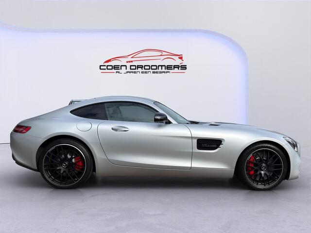 Mercedes-Benz AMG-GT 4.0 S |Lederen stoelen met memory|Burmester Audio|Keyless|Panoramadak|Dode Hoek sens.|Adaptive Cruise|Carbon interieur|Camera+Park. sens. V+A|Stoelverwarming| (*MET GARANTIE*)