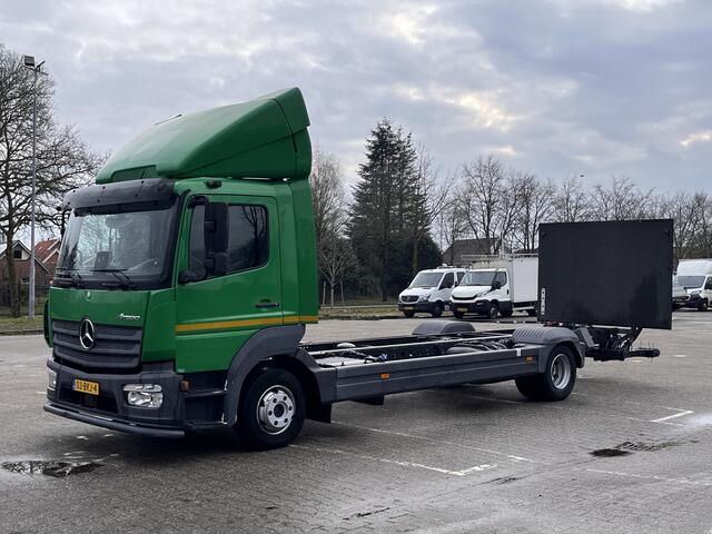 Mercedes-Benz Atego 1018 Euro 6 Automaat Laadklep 1500kg Totaal 10500kg Ideaal Voor ombouw naar Autotransporter ( Tijhof ) Veldhuizen Cruise controle 2-Persoons Tachograaf Luchtvering Stuurwielbediening Euro 6