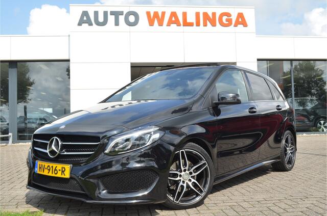 Mercedes-Benz B-KLASSE 180 AMG Night Edition Pano | LED koplampen | Navi | Trekhaak | Getint glas | Metallic zwart | NL auto | Automaat