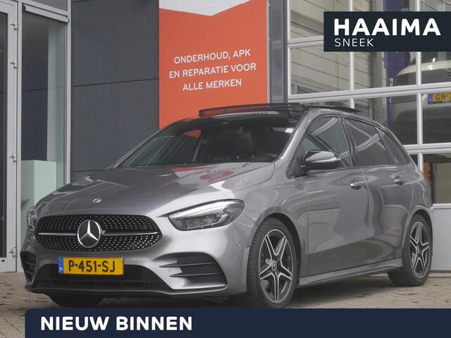 Mercedes-Benz B-KLASSE 200 Business Solution AMG | Automaat | Panorama dak | Achteruitrijcamera | Keyless entry en start | Sfeerverlichting | Led verlichting | AMG styling | 160PK | Stoelverwarming