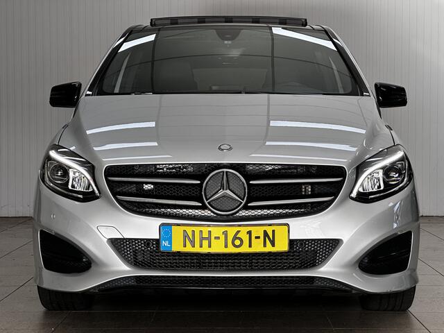Mercedes-Benz B-KLASSE 180 Ambition/ Trekhaak/ Panorama-Dak/ Panorma-Dak/ 18'' LMV/ LED Koplampen/ LEDER/ Stoelverw./ Keyless-GO/ Navi/ Airco/ Cruise/ Elek. pakket/ Bluetooth/ Multi. LEDER. Stuur/ PDC V+A/ Extra getint glas.