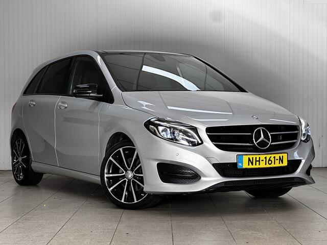 Mercedes-Benz B-KLASSE 180 Ambition/ Trekhaak/ Panorama-Dak/ Panorma-Dak/ 18'' LMV/ LED Koplampen/ LEDER/ Stoelverw./ Keyless-GO/ Navi/ Airco/ Cruise/ Elek. pakket/ Bluetooth/ Multi. LEDER. Stuur/ PDC V+A/ Extra getint glas.
