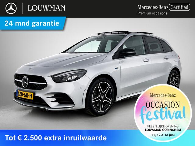 Mercedes-Benz B-KLASSE 250 e AMG Plug-In Hybride | AMG Styling | Night Pakket | Panorama Schuif-Kanteldak | Distronic | Inclusief 24 maanden Mercedes-Benz Certified garantie voor Europa.