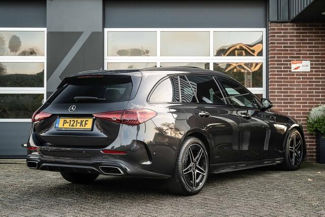 Mercedes-Benz C-KLASSE 180 AMG Line | Panorama | Night Edition | Memory | 360 | Leder | NL-auto |