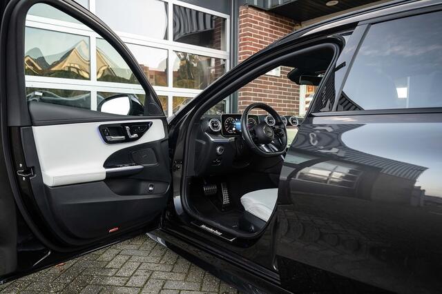 Mercedes-Benz C-KLASSE 180 AMG Line | Panorama | Night Edition | Memory | 360 | Leder | NL-auto |