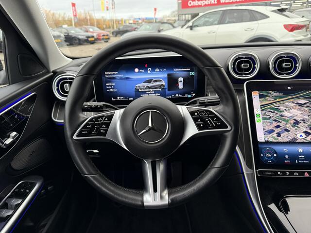 Mercedes-Benz C-KLASSE Estate 300 e Luxury Line Avantgarde LED ACC 360 Graden Camera Comfortstoelen Stuurwielverwarming Carplay BTW auto
