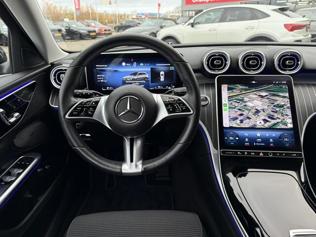 Mercedes-Benz C-KLASSE Estate 300 e Luxury Line Avantgarde LED ACC 360 Graden Camera Comfortstoelen Stuurwielverwarming Carplay BTW auto