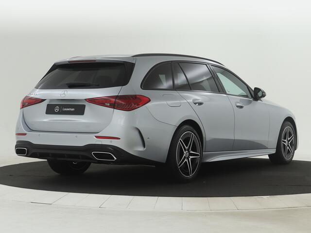 Mercedes-Benz C-KLASSE Estate 300 e AMG Line | Nightpakket | Memorypakket | KEYLESS GO-comfortpakket | Verwarmde stoelen vooraan | USB-pakket | Parkeerpakket met 360°-camera | EASY PACK achterklep | DIGITAL LIGHT |