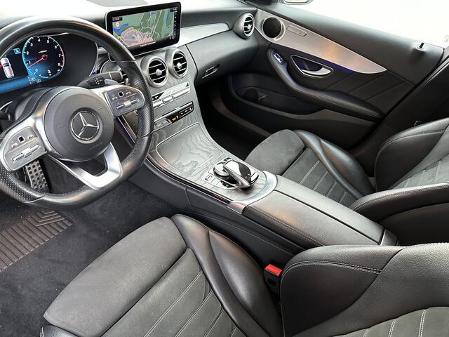 Mercedes-Benz C-KLASSE Estate 180 Business Solution AMG Automaat Facelift! Navi+BT+Camera Cr.Control ECC Stoelverw. PDC V+A 18"LMV Trekhaak