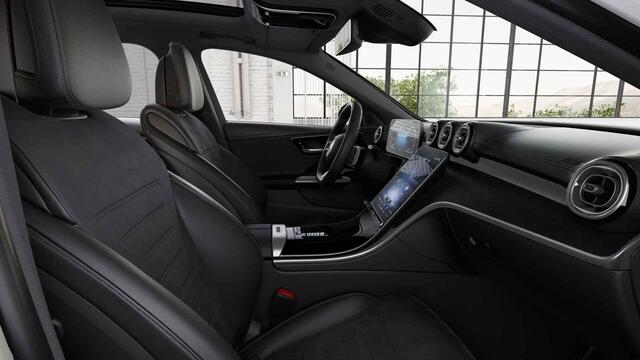 Mercedes-Benz C-KLASSE 300 e AMG Line | Panoramadak | Trekhaak | Keyless | Sfeerverlichting | Stoelverwarming |