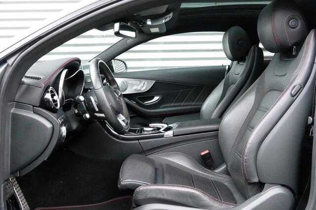 Mercedes-Benz C-KLASSE Coupé AMG 43 4MATIC | Pano | Burmester | HUD | Memory | Sportuitlaat | Ventilatie | 360 |