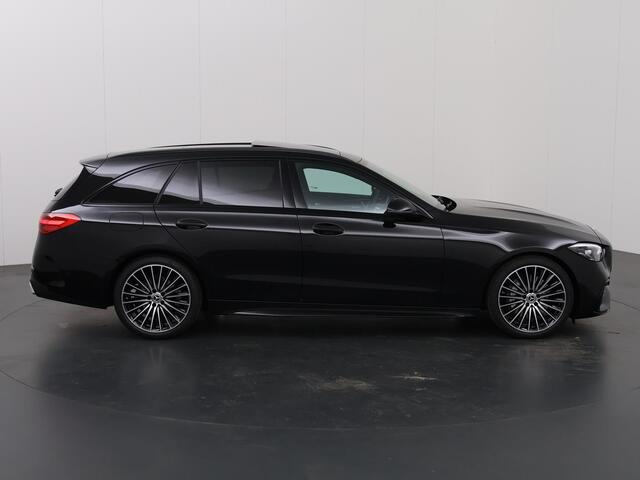Mercedes-Benz C-KLASSE Estate 180 AMG Night | Panoramadak | 19 inch lichtmetalen velgen | Massage stoelen | Memory pakket | Night Pakket | Sfeerverlichting |
