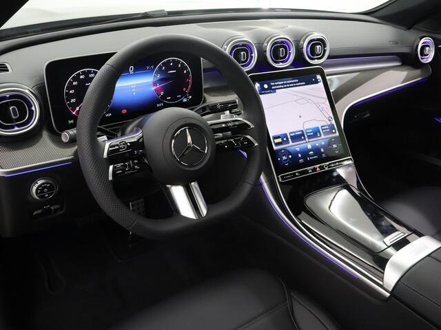 Mercedes-Benz C-KLASSE Estate 180 AMG Night | Panoramadak | 19 inch lichtmetalen velgen | Massage stoelen | Memory pakket | Night Pakket | Sfeerverlichting |